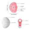 Electric Breast Massager Wireless Remote Vibration Hot Compress - Image 7