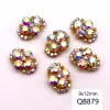 nail art decoration charm golden alloy with shiny color - Image 6