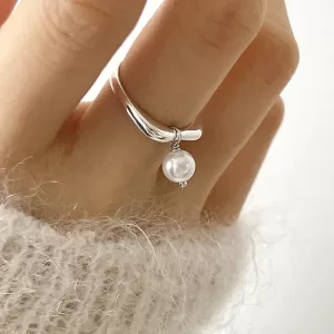 Rings For Women Korean Sweet Temperament Jewelry Girls Gift