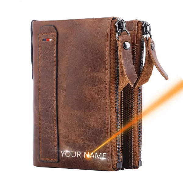 Men Wallet made from 100% Genuine Cow Leather