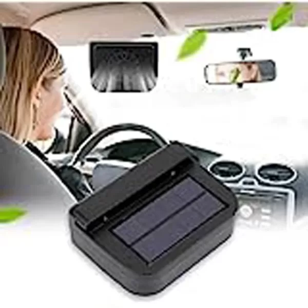 The Solar Car Fan is the perfect solution for keeping your car cool and comfortable without breaking the bank or harming the environment.