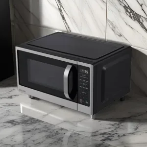 Space-Saving Microwave Oven Combo - Front View