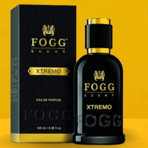 Black Fogg perfume bottle front view