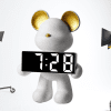High-definition LED nursery clock for kids' room