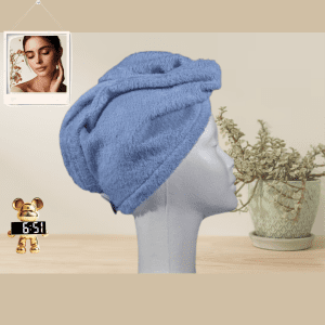 Ultra-Absorbent Microfiber Hair Towel Wrap - Quick Dry for Long and Short Hair