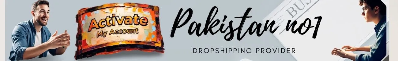 activate account in dropshiping.com.pk