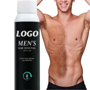 Men's Hair Removal Spray Foam