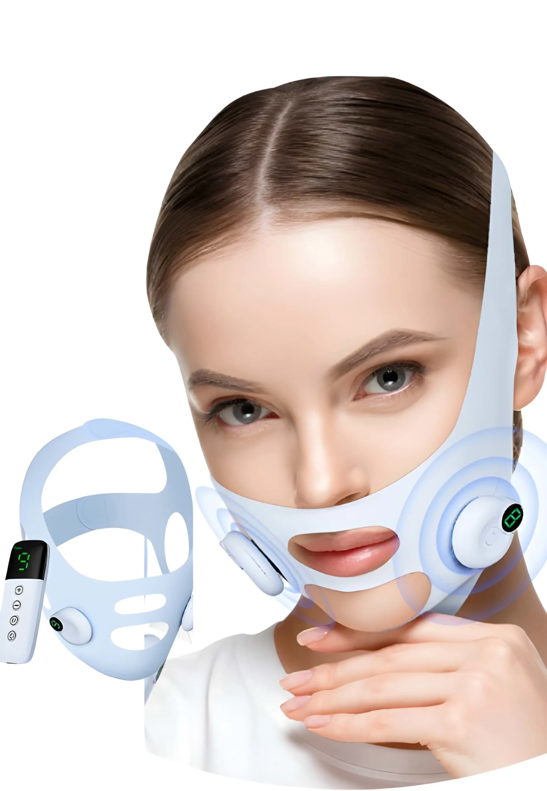 Facial EMS Slimming Strap Chin Cheek V-Line Lift Massager