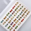 Natural Shells Rings in Different Colors of Stainless Steel for Women price in Pakistan