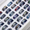 Natural Shells Rings in Different Colors of Stainless Steel for Women price in Pakistan - Image 3