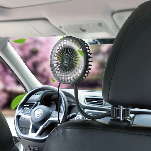Auto Headrest Ventilation Fan- Adjustable Price in Pakistan