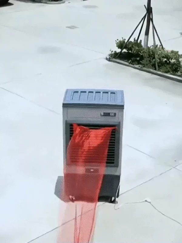 Mobile industrial fan plunging chiller ware water cooling fan