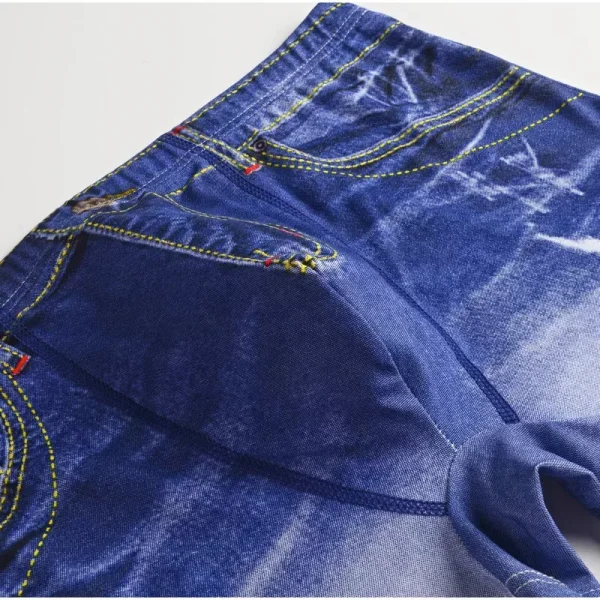Denim cotton underwear men sexy mens boxers 3D Print jean boxer shorts Cowboy