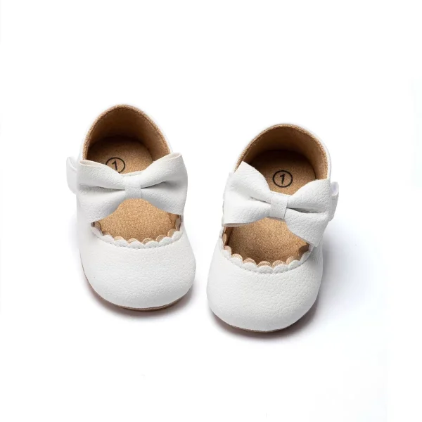 First Walker Newborn Bow Decor Mary Janes