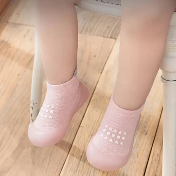 Soft Rubber Sole First Walkers Children Sock
