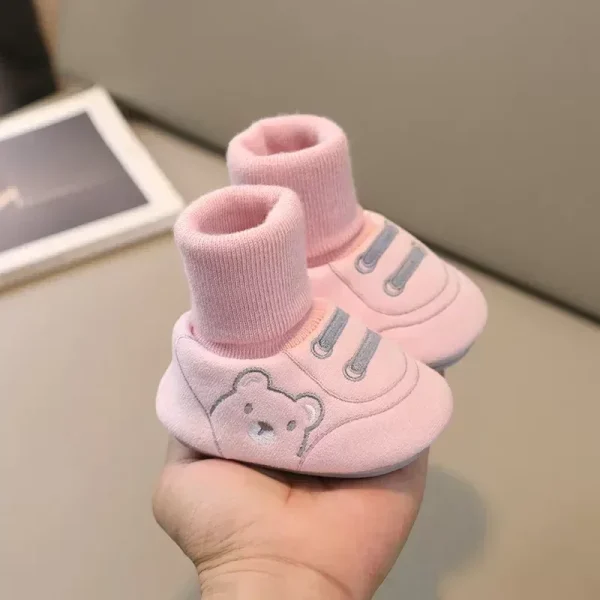 Child Floor Sneaker Booties Toddler Girls First Walker