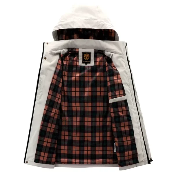 Jacket Man Waterproof Outdoor Soft Shell Winter Coat Clothing Warm Plus Size