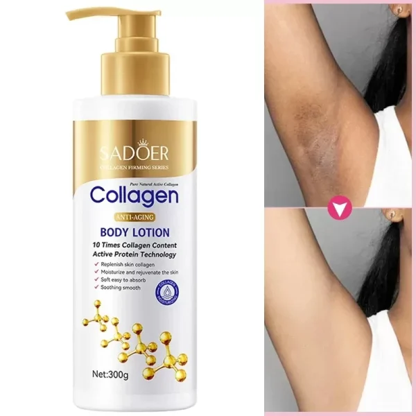 Skin Care Body Lotion Collagen Moisturizing Hydrating Whitening Cream in Pakistan