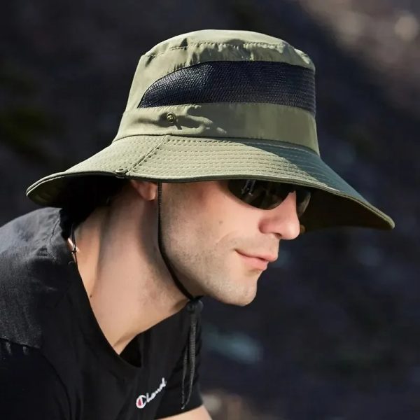 Breathable 100% Polyester Summer Fisherman Hat