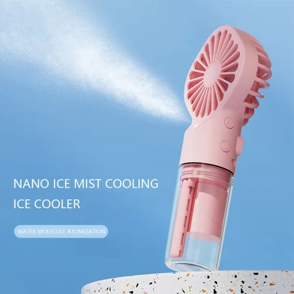 Handheld Mini Air Conditioner USB Rechargeable Portable Humidifier