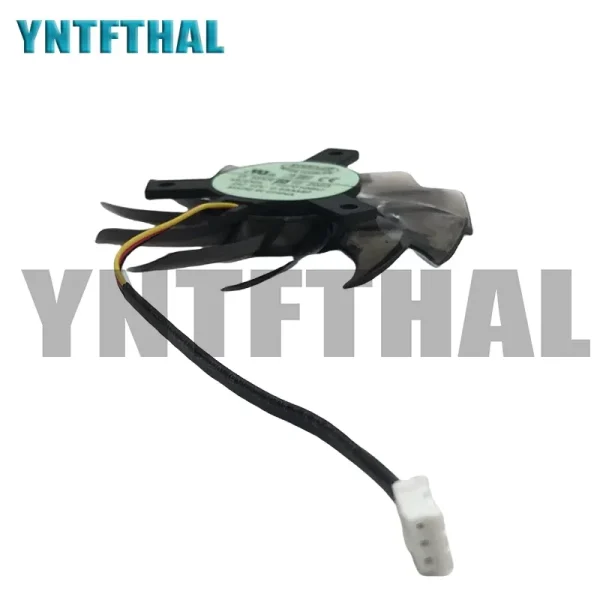 For Everflow Graphics Cooling Fan T127010BU DC12V 0.45A 3Lines Computer Cooler 7.5CM