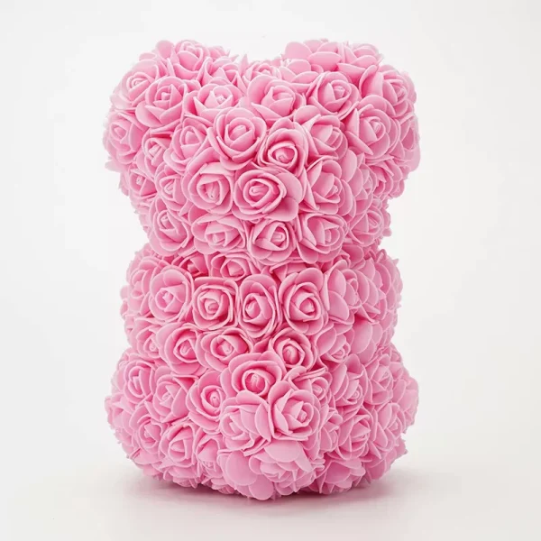 Valentines Day Gift Rose Teddy Bear From Flowers