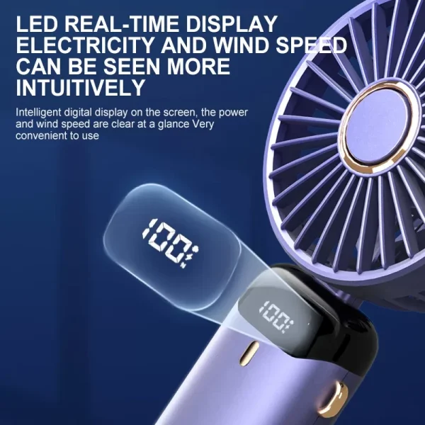 New Hand USB Rechargable Mini Fan