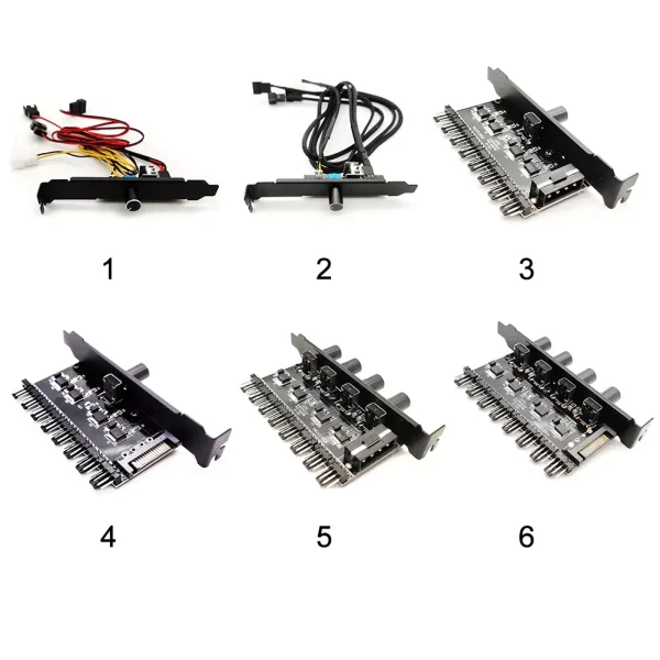 12V 8 Channels Cooling Fan HUB
