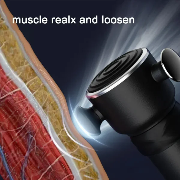 3D Fascia Gun for Muscle Relaxation | Deep Tissue Massage Tool