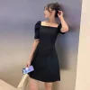 New 2024 Short Sleeve Korean Dress for Office Ladies price in Pakistan - Image 4