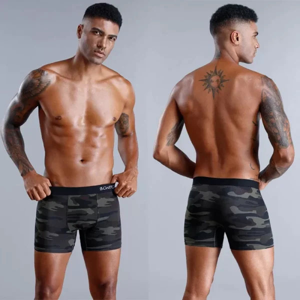 Man Undrewear Sexy Boxers Cotton For Men’s Panties Fashion Boxershorts Male