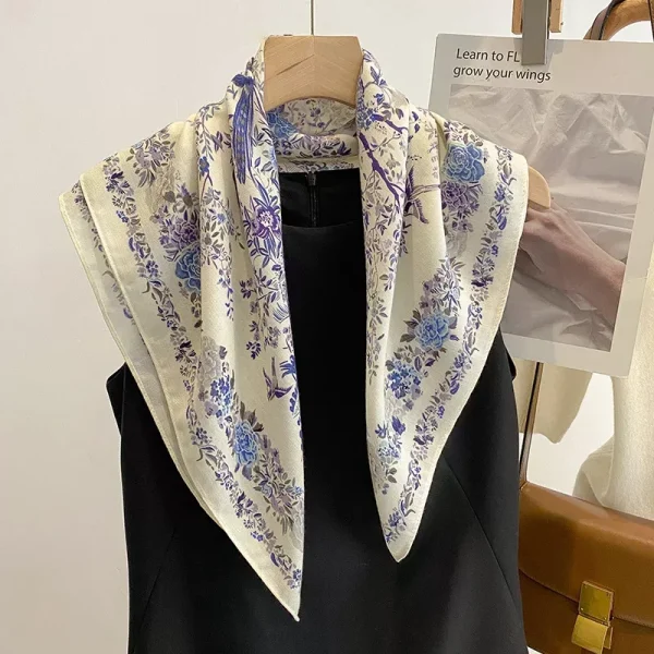 Pure Cotton Square Scarves for Women (Head & Neck)Pure Cotton Comfort