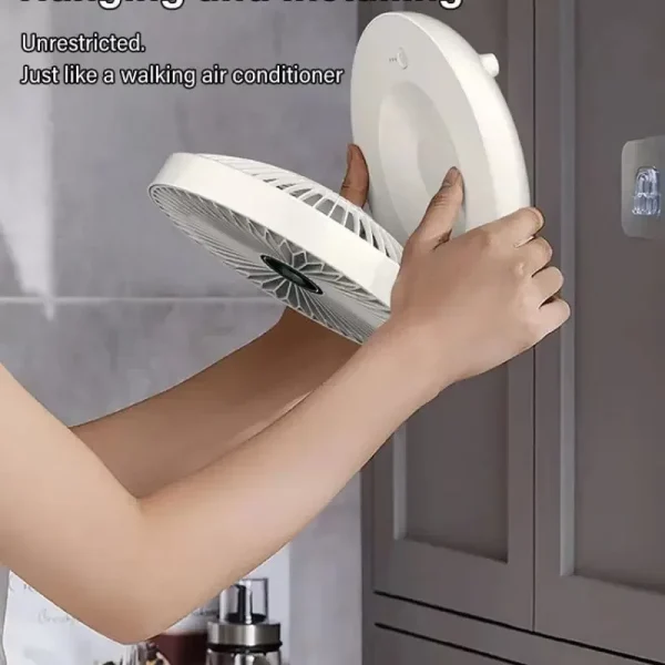 Summer Household Dual Use Kitchen Small USB Charging Fan