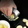 Garlic Press Crusher Chopping Tool - Mincer, Masher, and Chopper for Effortless Garlic Prep - Image 4