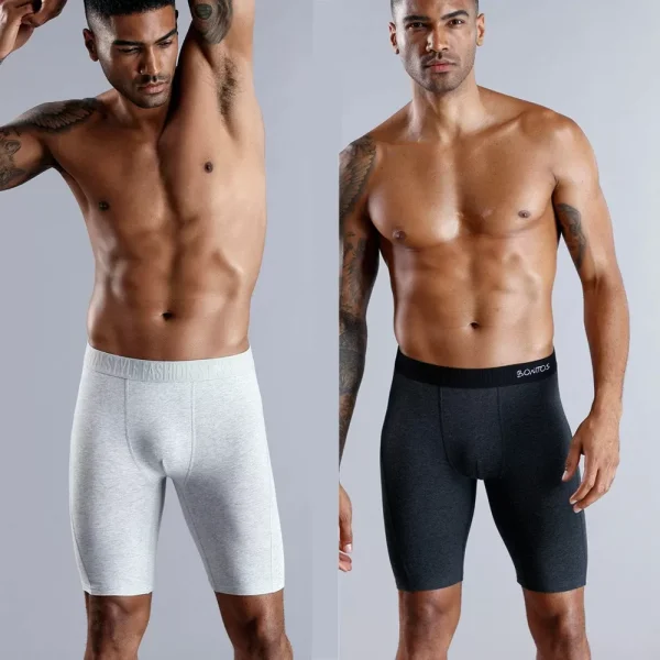 Long Leg Shorts Boxer Men’s Underwear Men’s Underwear Men Panties Men