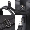 Genuine Leather Briefcase Men Business Handbag