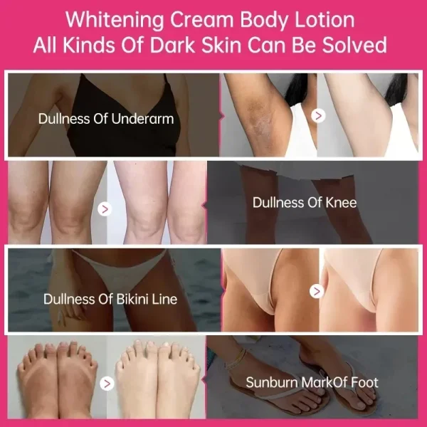 Skin Care Body Lotion Collagen Moisturizing Hydrating Whitening Cream in Pakistan