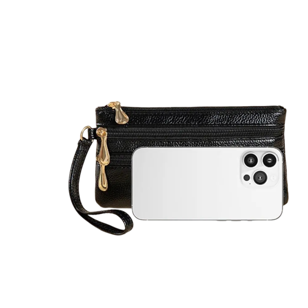 Stylish Korean Zipper Wallet – Large Capacity Card Holder