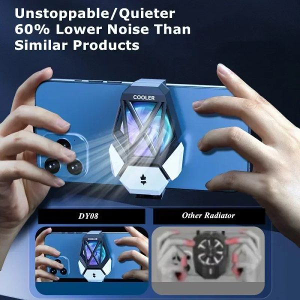 DY08 Mobile Phone Cooling Fan for Gaming | Android iOS
