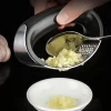 Garlic Press Crusher Chopping Tool - Mincer, Masher, and Chopper for Effortless Garlic Prep - Image 5