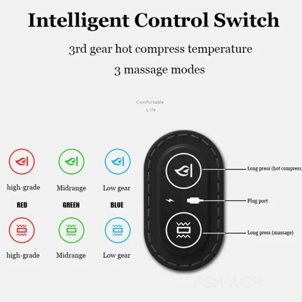 Waist Pillow Bed Sleeping Waist Protection Electric Massage Lying Flat Waist Pain Waist Support