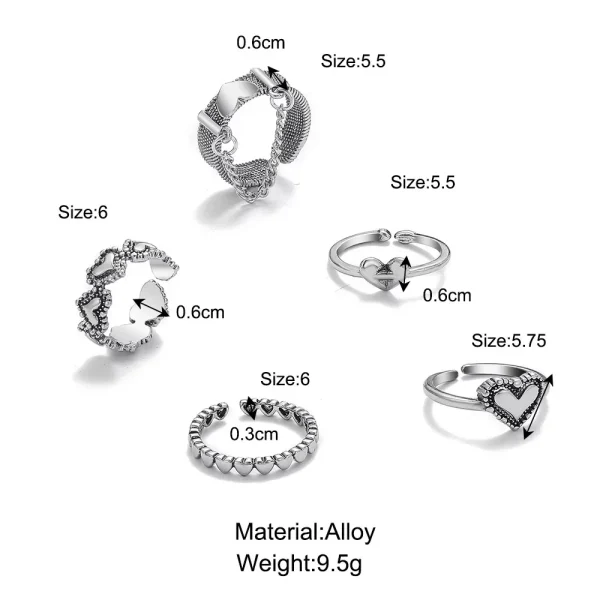 Women Ring Fashion Jewelry Party Gift