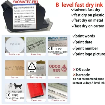 logo expiry date label plastic carton hand jet handheld thermal inkjet printer in pakistan