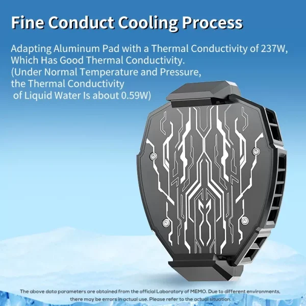 Universal Cool Heat Sink Mobile Phone Cooler Phone Cooling Fan