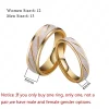 Golden Wave Pattern Wedding Rings for Couples price in Pakistan - Image 3