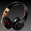 Earphone Bluetooth Headphones Over Ear Stereo Wireless Headset Soft Leather - Image 2