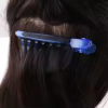 (2pcs/bag) 1 bag Blue Sectioning Clips For Quick Hair Extensions Installation PVC Separator Clips Keratin Tip Scalp Protection - Image 3