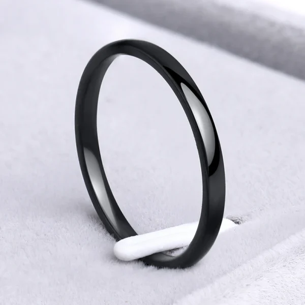 Stainless Steel Different color Couples Rings in Pakistan