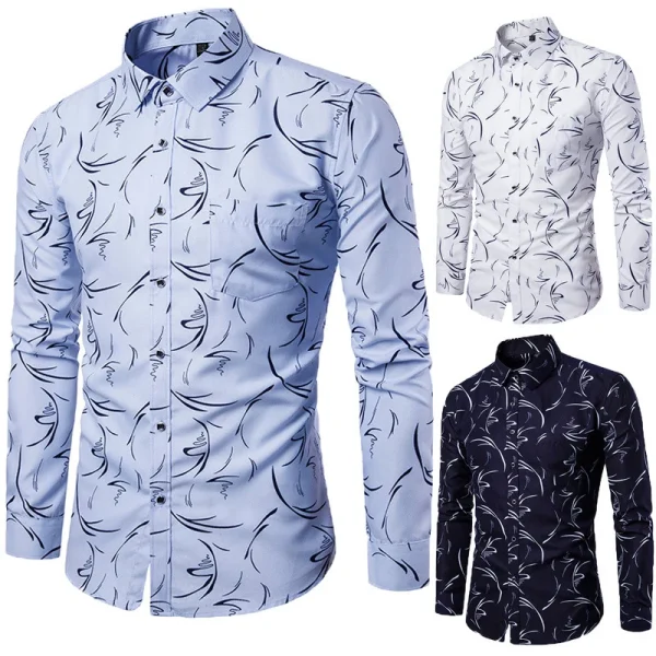 Buy Stylish Printed Casual Shirt for Men – Modern Design