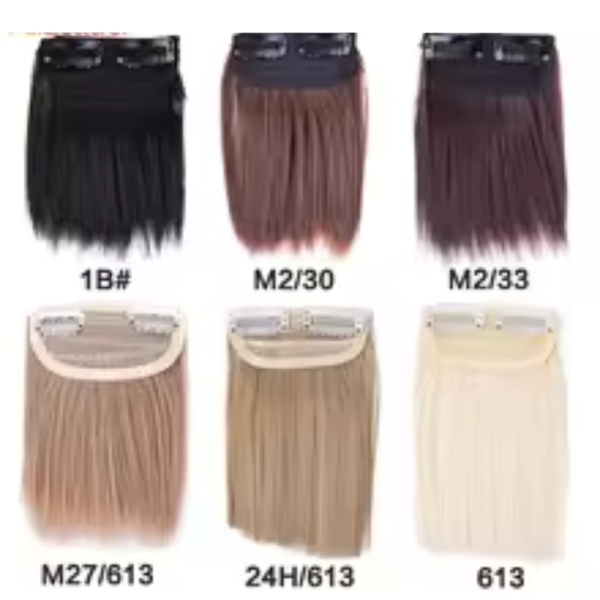 Cheap Hair Accessories Hair Bump Synthetic Clip-On Hair Pad For Natural Hair Extensions 4-12Inch Invisible Fake Hair Patch Card